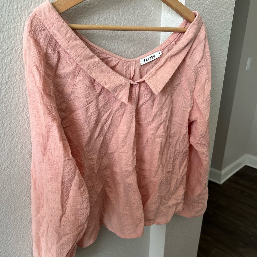 Farrow off shoulder top